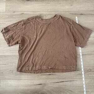 Women's Richer Poorer Relaxed Cropped T-Shirt, size small